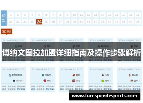 博纳文图拉加盟详细指南及操作步骤解析